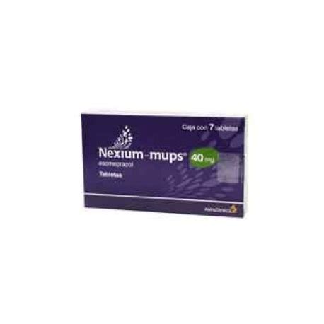 Nexium Mups 7 Tabletas 40mg