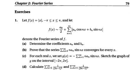 Solved Let Fx∣x∣−π≤x≤π And Let