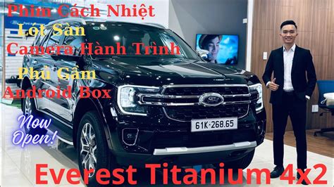 5 option được Trang Bị trên FORD EVEREST TITANIUM 4X2 Tuy chưa Full