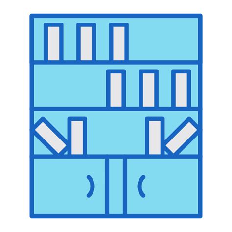Bookcase Generic Color Lineal Color Icon