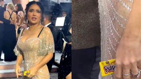 Pulparindo el dulce mexicano que llevó Salma Hayek a los Globos de Oro