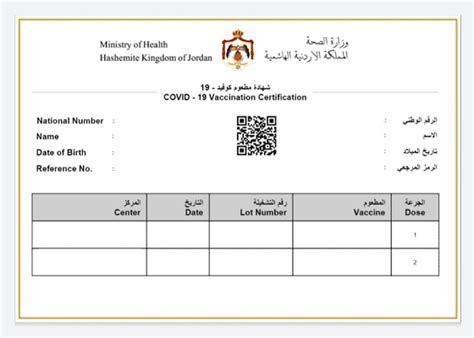 الاتحاد الأوروبي يعتبر شهادة مطعوم كورونا الأردنية مكافئة للشهادة الصحية الأوروبية جفرا نيوز