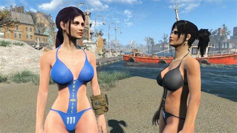 Fallout Vault Tec Swimsuits Armor Clothing Loverslab