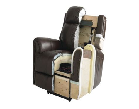 Bassett Furniture Marquee Chocolate Leather Power Headrest Recliner ...