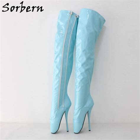 Sorbern Sexy Fetish Shoes Ballet Heel Shoes Women 18cm High Heels