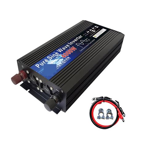 Pure Sine Wave Inverter 12v 24v 48v 60v 220 3000w 4000w Voltage Transformer Solar Power Inverter