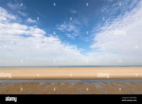 The Beach In Oostkapelle On The Peninsula Walcheren Zeeland