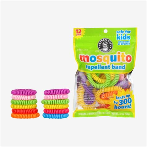 Grandpa Gus's Mosquito Repellent Bands For Adults & Children (12 Pack)