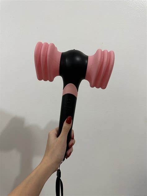 Wts Lfb Blackpink Hammer Bong Official Light Stick Ver Hobbies