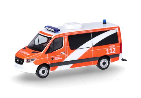 Mercedes Benz Sprinter Bus Flachdach Berliner Feuerwehr