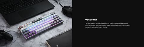 Redragon Fizz K Mechanical Keyboard Red Key Switches Hot Swappable Detachable Type C