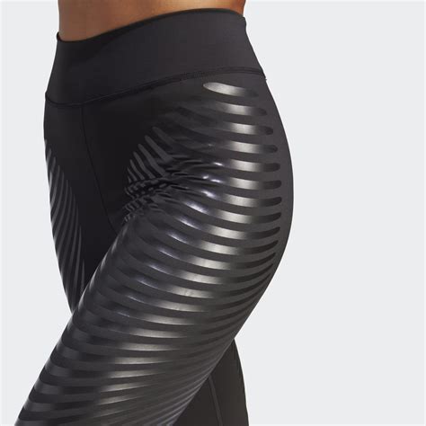 Women S Clothing Techfit Control X Rheon™ Full Length Leggings Black Adidas Saudi Arabia