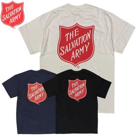 The Salvation Army Shield Logo Front Back Tee T