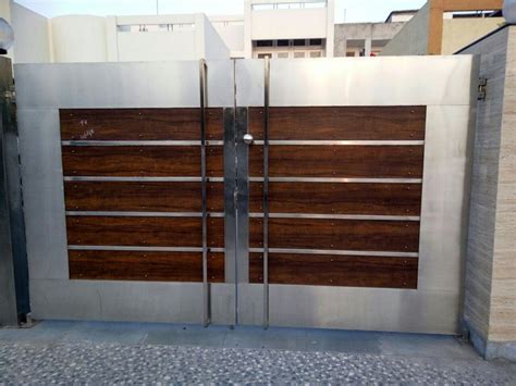 Polished Wooden And Stainless Steel Gates For Office At Rs Sq Ft