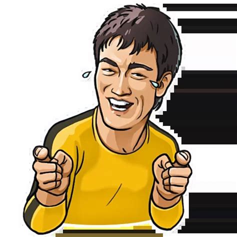 Bruce Lee Telegram Stickers