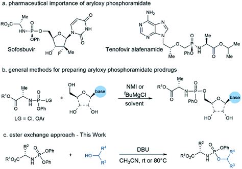 A Mild And Concise Synthesis Of Aryloxy Phosphoramidate Prodrug Of