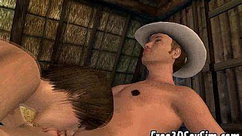 Hot 3D Brunette Babe Gets Double Teamed In A Barn XNXX