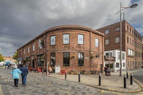 Weatherspoons Public House In St Helens Merseyside Editorial Stock