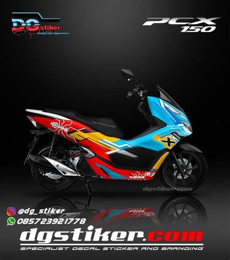 Jual Sticker Decal Pcx 150 Lokal 2018 Semut Marc Marquez DG Stiker Di