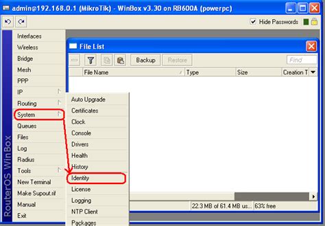 Konfigurasi Hotspot Di Router Mikrotik Mikrotik Hotspot Winbox Jaringan