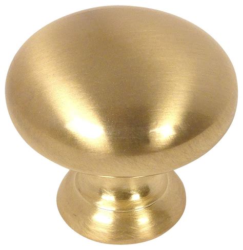 Cosmas 4950bb Brushed Brass Cabinet Knob Set Of 10 Traditional Cabinet And Drawer Knobs