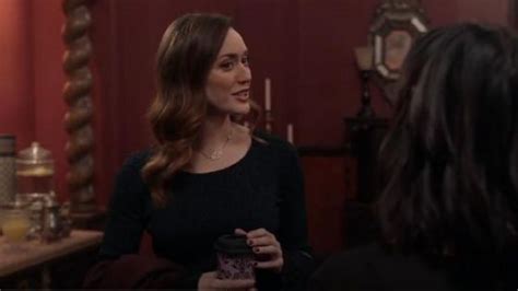 Milly Metallic Rib Sweater worn by Abigail Pershing (Sarah Power) in Good Witch (S04E07) | Spotern