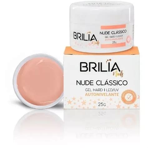 Brilia Nails Gel Para Alongamento Unhas Nude Cl Ssico G Mercadolivre