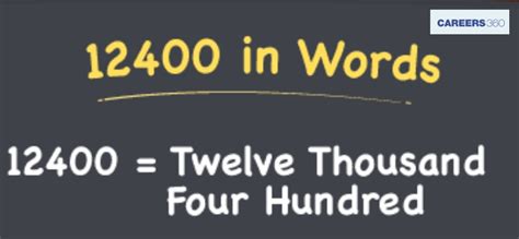 12400 in Words - How can we write 12400 in words?