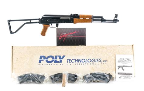 Sold At Auction AKS 762 Polytech AKS 762 AK47 Side Folder Rifle