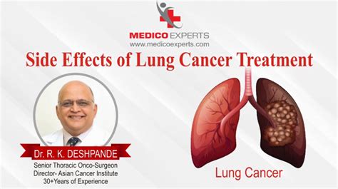 Side Effects of Lung Cancer Treatment