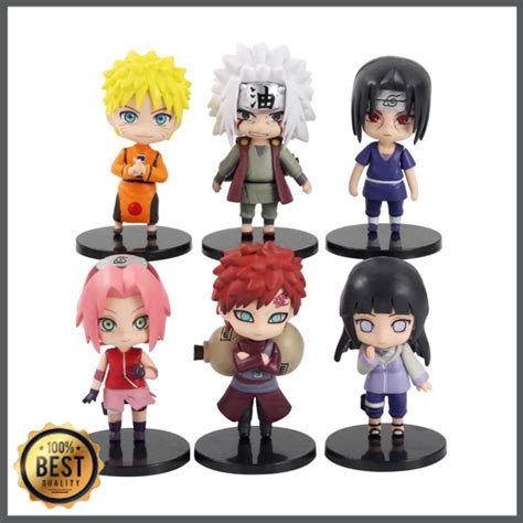 Rongzou Naruto Action Figure Set Pcs Model B Shopee Singapore