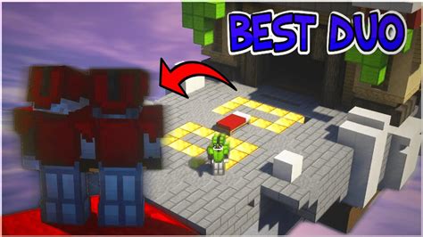 The Best Bedwars Duo In Minecraft Youtube