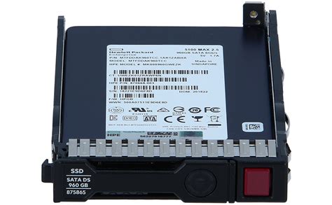 HP Enterprise 875474 B21 HP Enterprise Mixed Use 960 GB SSD Hot