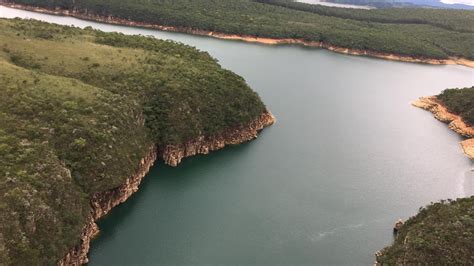 Após chuvas represa de Furnas que abrange cidades do Centro Oeste de