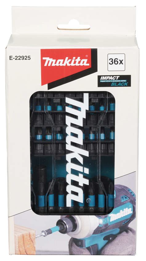 Juego De Puntas Y Dados Imantado Impact Black Makita E 22925