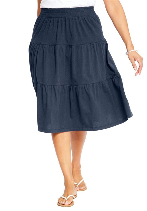 Tiered Skirt Womens Plus Size Clothing Womens Skirt Plus Size