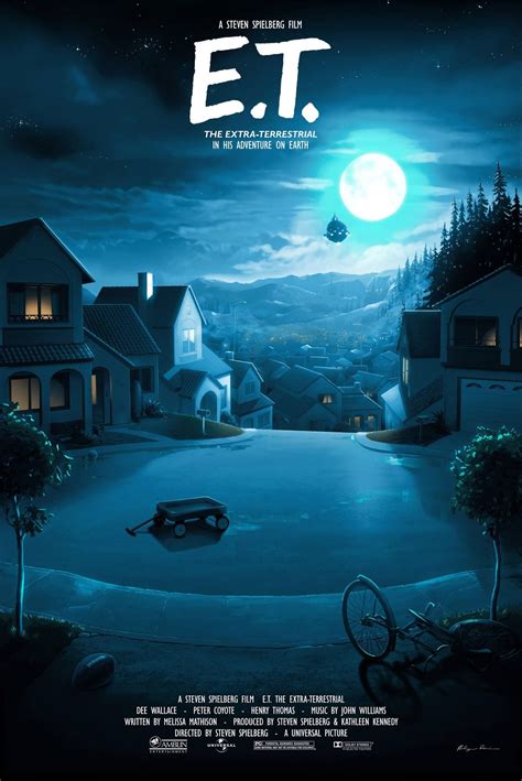E.T. the Extra-Terrestrial (1982) [1369 x 2048] : r/MoviePosterPorn