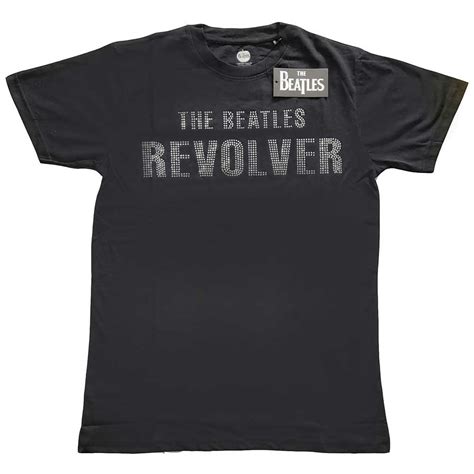 The Beatles Unisex Embellished T Shirt Revolver By The Beatles