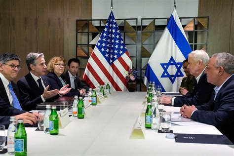 Blinken Leaves Israel After Talks Netanyahu Rebuffs Hamas Terms On Gaza Deal The Washington Post