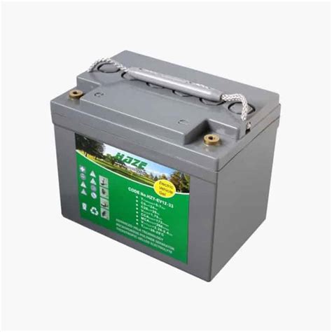 HZY EV12 33 Haze Pure Gel Battery 12V 33Ah Electroquest