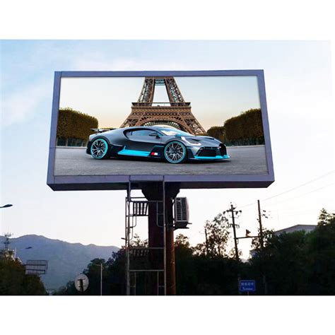 Full Color P P P P Panel Flexible Giant Billboard Led Display