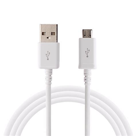 Cable Datos Y Carga Original Samsung Micro Usb Blanco 1mts 89 00 En