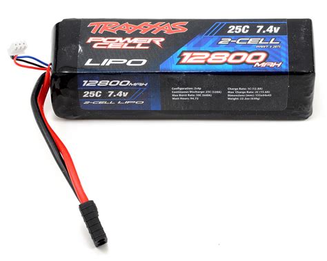 Traxxas 2s Power Cell 25c Li Poly Battery Wtraxxas Connector 74v