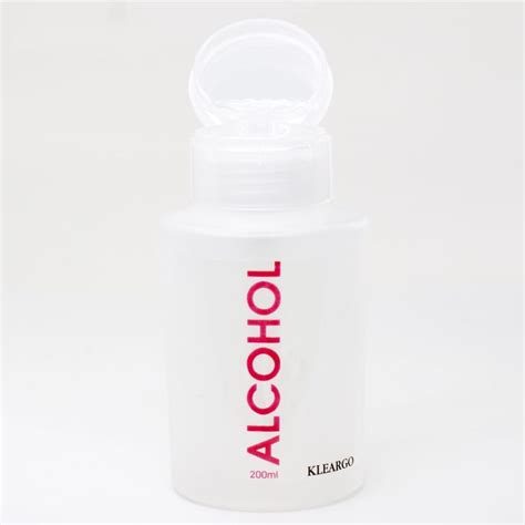 Polypropylene Alcohol Dispenser 200ml (Empty) - Kleargo