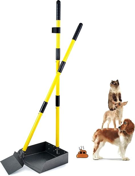 Dog Pooper Scooper Spade And Tray Set Dog Poop Scooper For