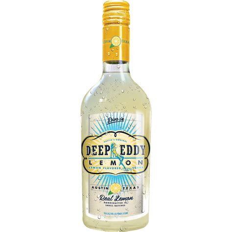 Deep Eddy Lemon Flavored Vodka 375 Ml Bottle 35 Abv