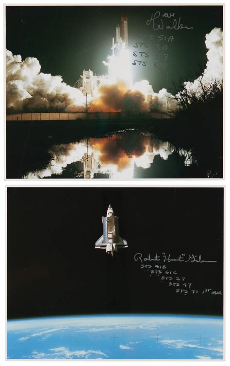 Space Shuttle Astronauts 16 Signed Items RR Auction