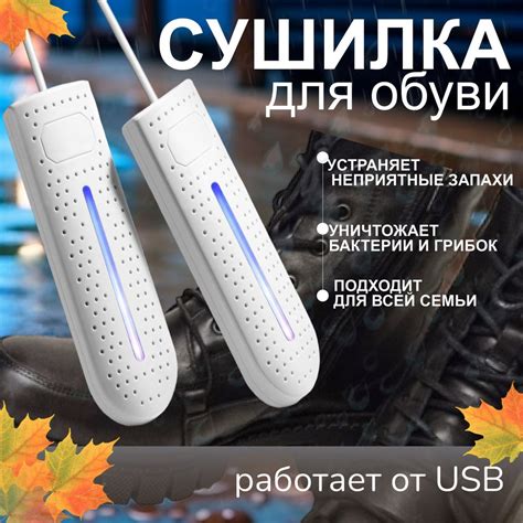 Ультрафиолетовая электрическая сушилка для обуви - купить с доставкой ...