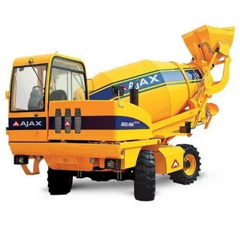 automatic ajax  loading concrete mixer capacity