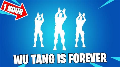 Fortnite Wu Tang Is Forever Emote 1 Hour Dance Icon Series Youtube